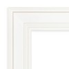 Amanti Art 32"x32" Non-Beveled Ridge White Wall Mirror : Modern Square Framed, Includes Mounting Hardware - image 3 of 4