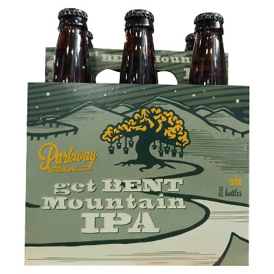 Parkway Get Bent Mountain IPA Beer - 6pk/12 fl oz Bottles