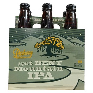 Parkway Get Bent Mountain IPA Beer - 6pk/12 fl oz Cans - 1 of 1