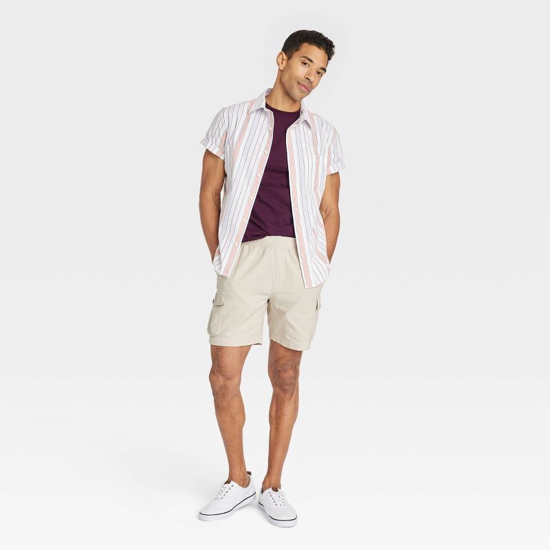 Men&#39;s 7&#34; Everyday Relaxed Fit Cargo Shorts - Goodfellow &#38; Co&#8482;, 4 of 5