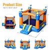 Inflatable Bounce House Kids Magic Castle w/ Large Jumping Area With 680W Blower - 4 of 4