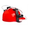 Beer and Soda Drinking Helmet Party Hat - Beer and Soda Guzzler Helmet, Fun Party Drinking Hat, Party Gags Cap Red - 2 of 3