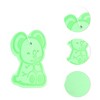 Unique Bargains Cartoon Bath Brush Bath Sponge for Shower 4.53"x2.76"x1.1" 1 Pc - 3 of 4