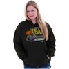 Funny Halloween Creep It Real Joke Hoodie Sweatshirt Women Men Brisco Brands - 3 of 4