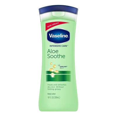 Vaseline Intensive Care Body Lotion Aloe Soothe - 10 fl oz