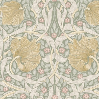 William Morris Pimpernel Spring Breeze Wallpaper