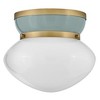 Lark Lucy 1 - Light Flush Mount in  Lacquered Brass - 2 of 3