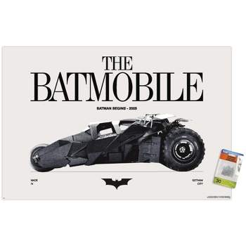 Trends International DC Comics Batman: 85th Anniversary - The Batmobile 2005 Unframed Wall Poster Prints