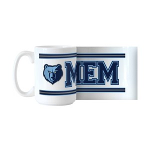 NBA Memphis Grizzlies Stripe Sublimated Mug - 15oz - 1 of 1