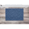 HomeStock Washable Fuller Blue/Ivory 2x3, Transitional, Machine Woven with Printed Designs - 3 of 4
