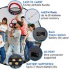 Pyle Classic-Style Bluetooth Radio System - Red - 3 of 4