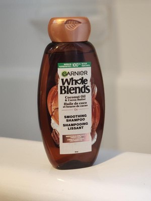 Garnier Whole Blends Smoothing Pump Shampoo With Coconut Oil Extracts - 28  Fl Oz : Target