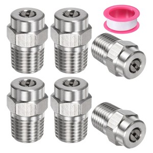 Unique Bargains Stainless Steel Durable Design Universal Surface Clean Tips 6 Pcs - 1 of 4