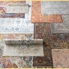 Hauteloom Jetson Floral Rug with Fringes - 3 of 4