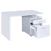 Grungis 47 Inch Office Desk with 1 Drawer and 1 Cabinet,Computer Desk for Home Office,Company - 4 of 4