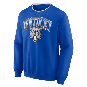 NCAA Kentucky Wildcats Men's Crew Fleece Sweatshirt - 1 of 3