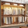 Aheaplus Clothing Rack, Reversible 118.3'' Clothes Rack for Hanging Clothes - 2 of 4