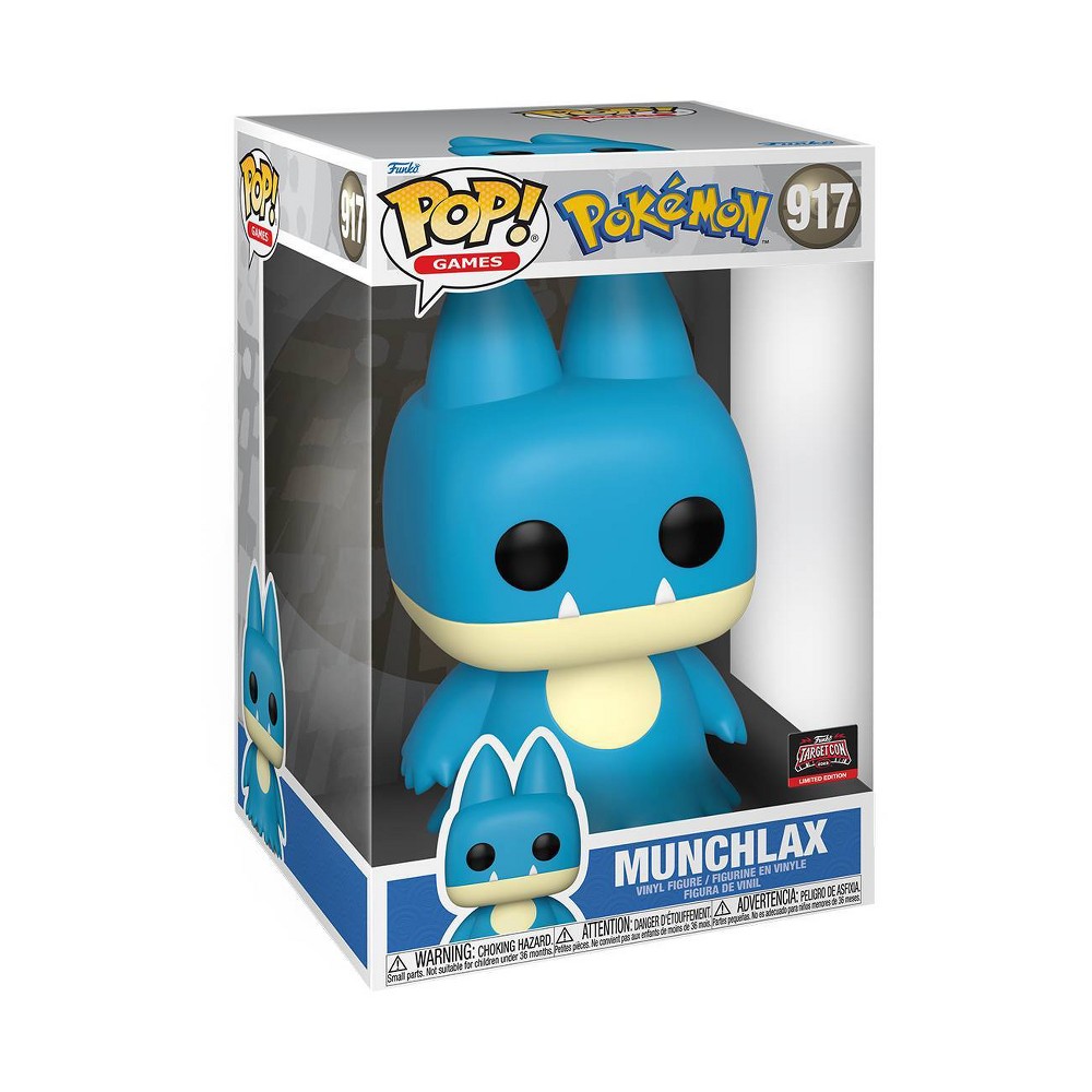 Funko Jumbo (10 ) POP! Games: Pokemon - Munchlax (Target Exclusive)