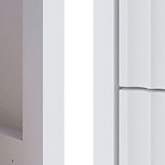 white w/ 2 drawer(2pcs)