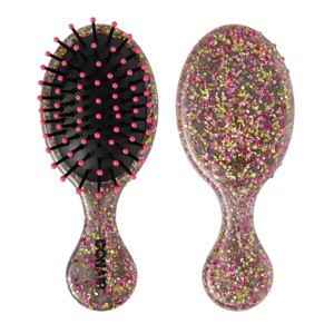 Conair Mid Size Cushion Hair Brush - Pink Glitter - 1 of 4