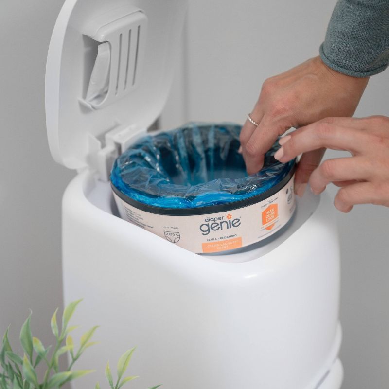 Diaper Genie Diaper Disposal Pail System Refill - Clean Laundry - 3pk, 3 of 10