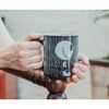 Silver Buffalo Disney Nightmare Before Christmas Jack and Sally "Meant To Be" Ceramic Mug Set - 3 of 4