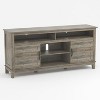 Farmhouse TV Stand for 63 Inch TV,Entertainment Center with Adjustable Shelves and Cabinet Doors, Living Room Media Console - 4 of 4