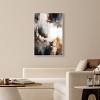 Art Remedy Abstract Waterfall Brown Earthy Abstract Wall Art Framed - 2 of 4