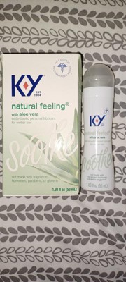 K-Y Water Based Lube Natural Feeling 1.69 fl oz Lubrificante Pessoal