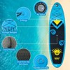 Nasitip 10’6" Inflatable Stand Up Paddle Board with SUP Accessories, Anti-Slip Deck, Lightweight & Stable for Adults & Youth - 3 of 4
