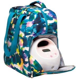 Kelly Breast Pump Backpack & Tote by Sarah Wells  – Insulated Pocket, Laptop Sleeve & Easy-Clean Interior – Fits All Pumps for Moms - 1 of 4