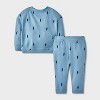 Baby Boys' 2pc Waffle Sweatshirt & Jogger Pants Set - Cat & Jack™ - 2 of 4