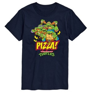 Men's - Teenage Mutant Ninja Turtles - Pizza! Short Sleeve Graphic T-Shirt - 1 of 4