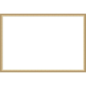 Amanti Art Florence Gold Framed Magnetic Dry Erase Board - 1 of 4
