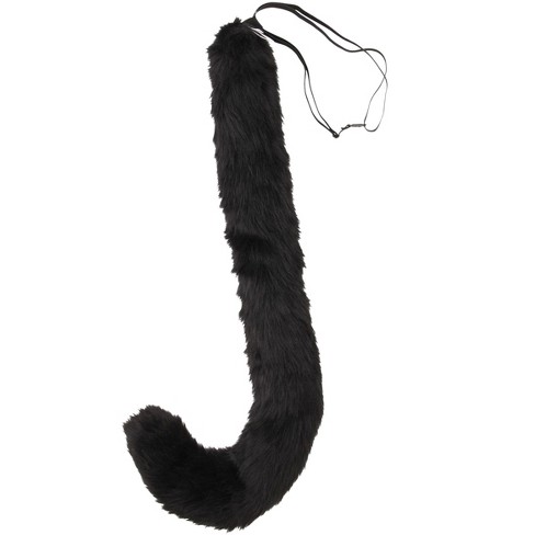 HalloweenCostumes.com One Size Fits Most Women Women's Deluxe Oversized Kitty Tail, Black - image 1 of 1