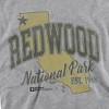 Men's Redwood National Park State Line Crewneck Sweatshirt - 2 of 4
