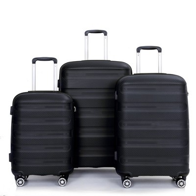 Hardshell Luggage Sets 3 Piece With Tsa Lock And 360 Degree Double Spinner Wheels Pp Lightweight Durable Hand Luggage (20"/24"/28")