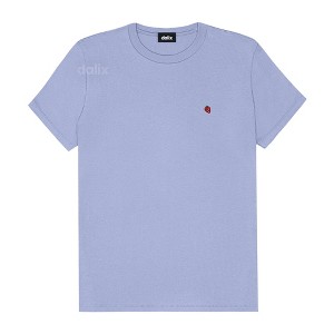 Dalix Womens Lil Strawberry Jersey Tee - 1 of 4