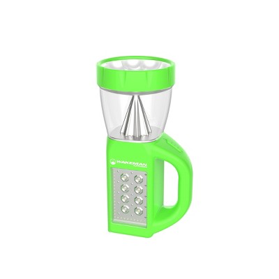 Leisure Sports 3-in-1 LED Lantern With Flashlight and Side Panel Light Mode - Neon Green