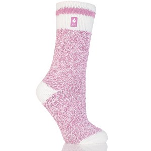 Women's Snowdrop ORIGINAL™ Cream Block Twist Socks - 1 of 4
