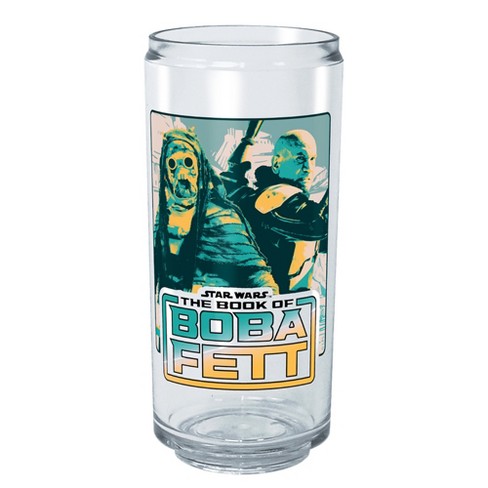 Star Wars: The Book Of Boba Fett Tatooine Survivors Tritan Can Shaped  Drinking Cup - Clear - 16 Oz. : Target