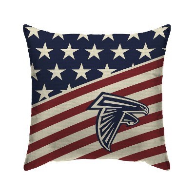 NFL Atlanta Falcons Americana Decorative Throw Pillow