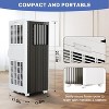Portable Air Conditioner 8,000 BTU, Cools Rooms Up to 350 Sq. Ft, Dehumidifier, Fan, Sleep Mode, Remote Control, Quiet AC Unit with Window Mount Kit - 4 of 4