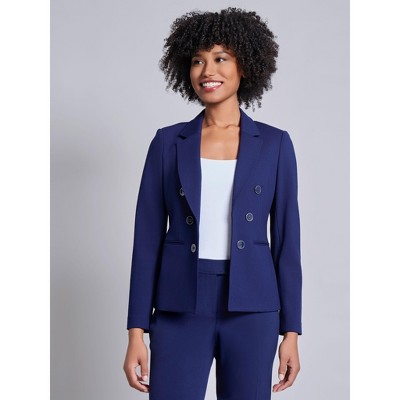 Jones New York Faux Double Breasted Jacket