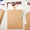 Juvale 100-Pack Stay Flat Rigid Mailers 9x11.5 with Self Adhesive Seal, 450 gsm Sturdy Bulk Brown Cardboard Envelopes for Shipping Photos, Magazines, - 2 of 4