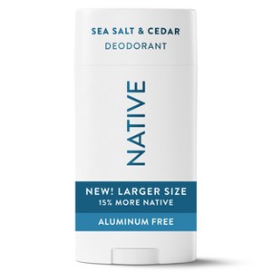 Native Men's Deodorant - Sea Salt & Cedar - 3.1oz : Target