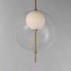 ET2 Lighting Martini 1 - Light Pendant in  Natural Aged Brass - 3 of 3