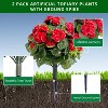 Artificial Topiary Trees with Ground Spike for Indoor and Outdoor - 3 of 4
