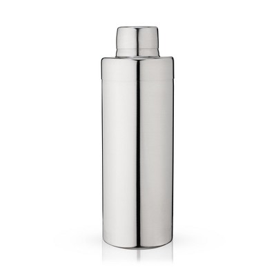 Viski Element Stainless Steel 24oz Cocktail Shaker with Strainer