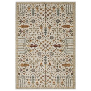 Oriental Weavers Andorra 2449B Ivory/Gold Indoor Area Rug - 3'3 - 1 of 4